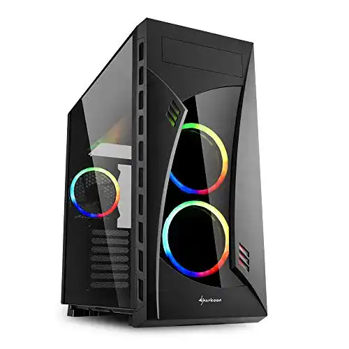 Sharkoon Night Shark RGB PC-Gehäuse für ATX und E-ATX