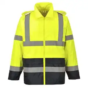 Warnschutzjacke Portwest Klassische Kontrast Regenjacke in 5XL