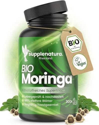 Moringa Kapseln von Supplenatura – Bio Qualität aus Rheinland