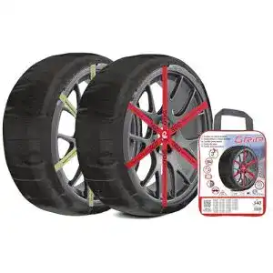 Textil-Schneeketten RD9 Grip Größe 540 für winterliche Straßenbedingungen