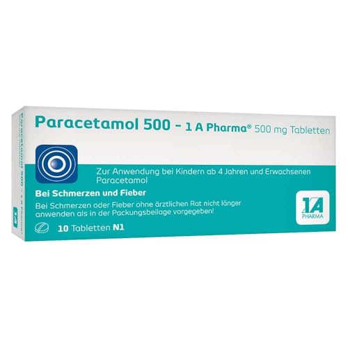 Paracetamol Sakioo 500 mg Tabletten von 1A Pharma
