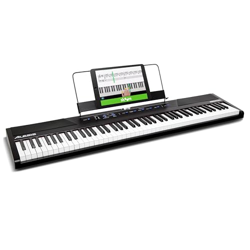 Alesis Recital Digitalpiano – E-Piano mit 88 Tasten für Einsteiger