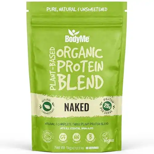 Bio Vegan Protein Pulver Mischung von BodyMe – 1kg ungesüßt