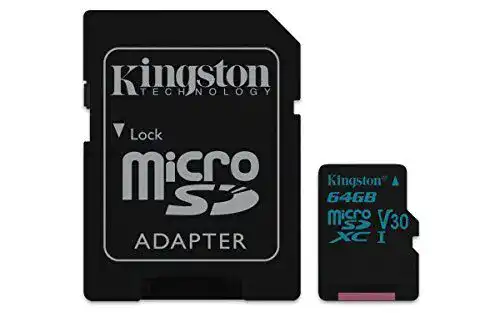 Micro-SD-Karte Kingston SDCG2 mit 64GB Speicher