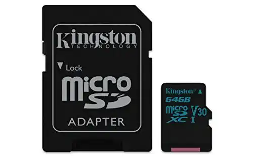 Micro-SD-Karte Kingston SDCG2 mit 64GB Speicher