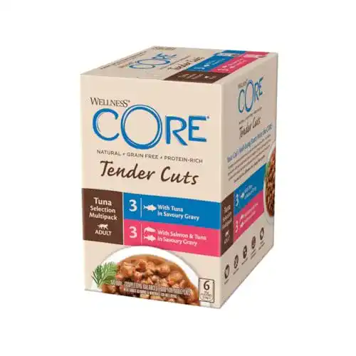 Katzenfutter mit hohem Fleischanteil Wellness CORE Tender Cuts