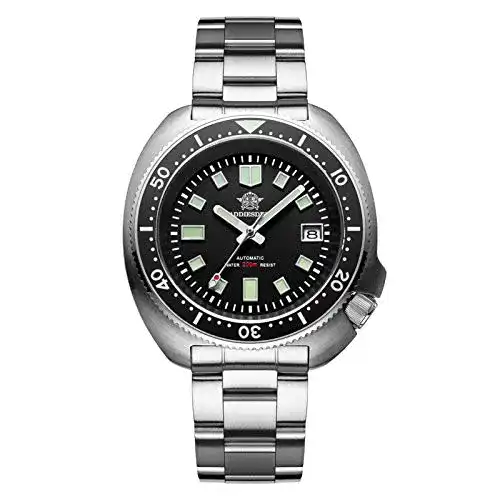 Taucheruhr AddiesDive Herren Automatik mit Super Luminous