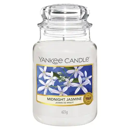 Yankee Candle Duftkerze im Glas (groß) Midnight Jasmine