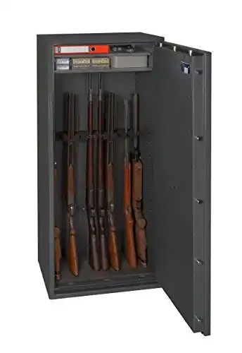 Munitionskiste Waffenschrank Gun Safe N 1-10 mit 10 Waffenhaltern