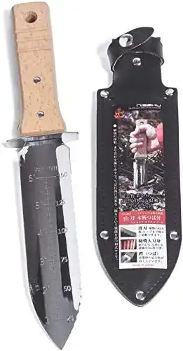 Grabungsmesser Nisaku Pflanzmesser Hori-Hori aus Japan