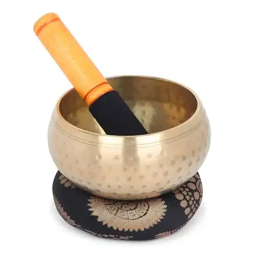 Tibetische Klangschale Set von Zap Impex, 12,7 cm groß