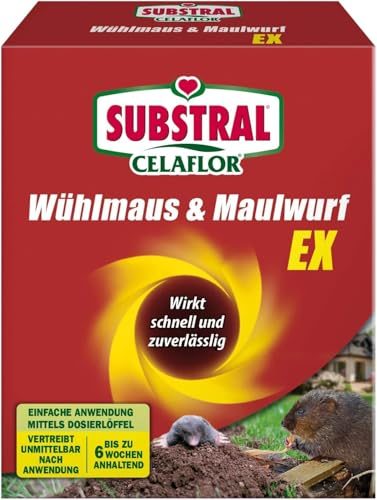 Wühlmausbekämpfung mit Substral Celaflor Wühlmaus & Maulwurf Ex