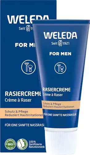 Weleda Bio For Men Rasierschaum Rasiercreme, Naturkosmetik