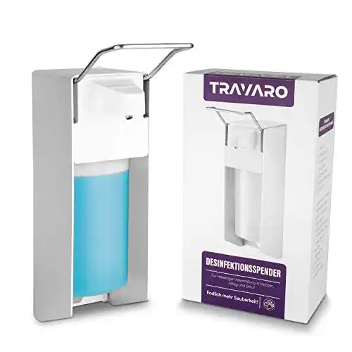 Desinfektionsspender MTRUE Travaro 500ml für Hygiene im Alltag