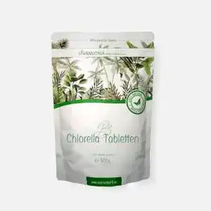 Bio-Chlorella Tabletten von Vivanutria 500g aus kontrolliert biologischem Anbau
