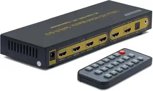 HDMI-Matrix Kanaan Leicke 4K UltraHD 6×2 Matrix Switch