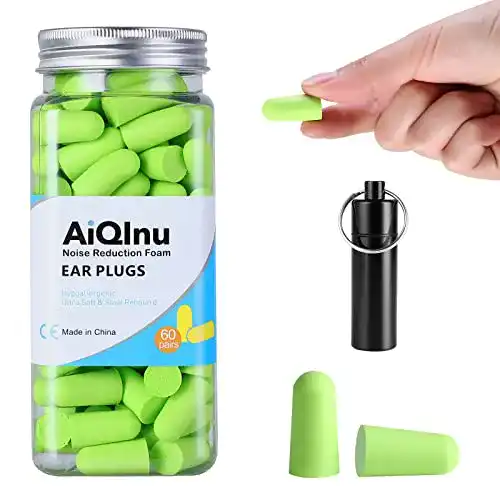 Ohrstöpsel zum Schlafen von AiQInu – Gehörschutz mit 38 dB SNR