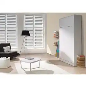 Schrankbett QMM Traum Möbel Wandbett vertikal 140×200