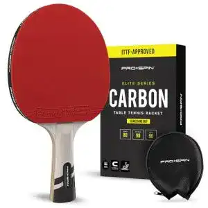 Tischtennisschläger Profi Pro Spin Carbon