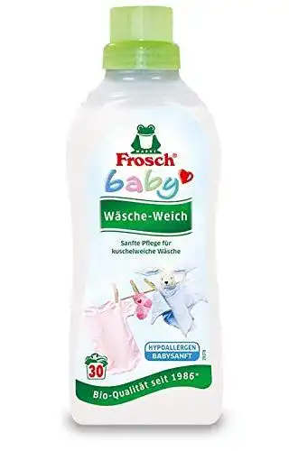 Frosch Baby Weichspüler vegan, 3 x 750 ml für 90 Waschladungen