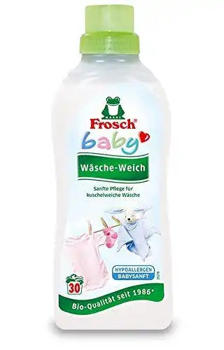 Frosch Baby Weichspüler vegan, 3 x 750 ml für 90 Waschladungen