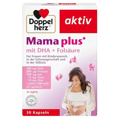 Schwangerschaftsvitamine Doppelherz Mama Plus mit DHA