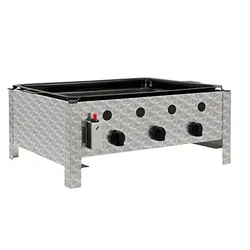 Gasgrill 3 Brenner BBQ-Toro Edelstahl Gastrobräter 3-flammig