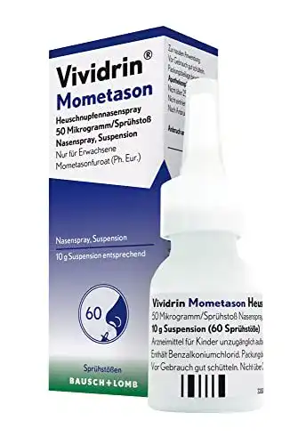 Allergie-Nasenspray Vividrin Mometason zur Linderung von Heuschnupfen