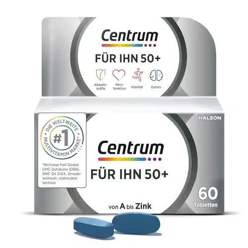 Centrum Vitamine für Männer ab 50, 60 Tabletten
