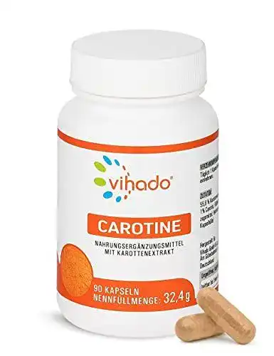 Bräunungskapseln Vihado Beta Carotin hochdosiert