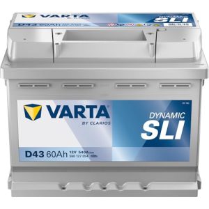 Varta Autobatterie 60Ah 5601270543132 Blue Dynamic D43