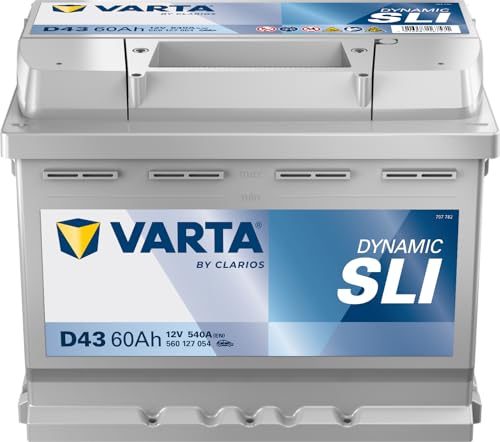 Varta Autobatterie 60Ah 5601270543132 Blue Dynamic D43