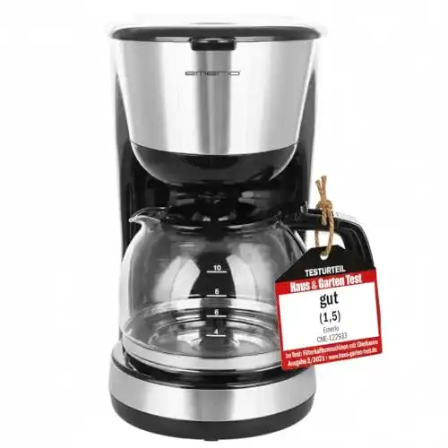 Kaffeemaschine Emerio CME-122933 mit Filter und 1,25 Liter Kaffeekanne
