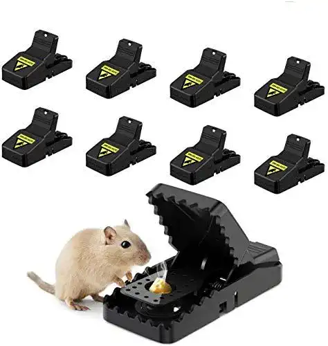 Mausefalle Awroutdoor Profi 8er Set für effektiven Mäusefang