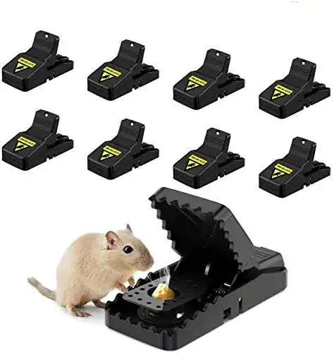 Mausefalle Awroutdoor Profi 8er Set für effektiven Mäusefang