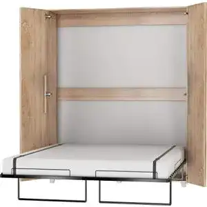 Schrankbett FurnitureByJDM Vertikal Wandklappbett Bettschrank
