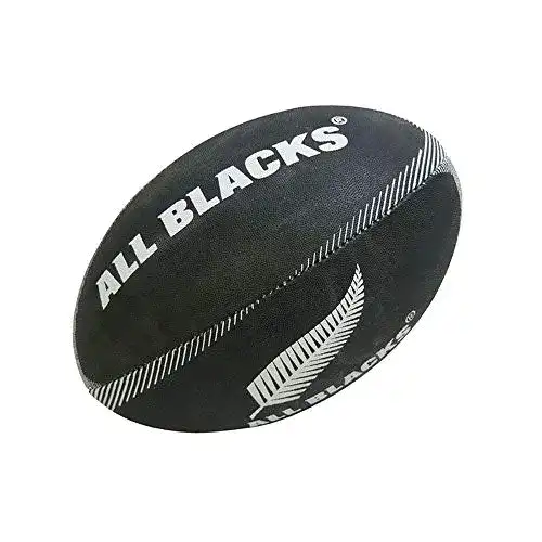 Rugby-Ball Gilbert All Blacks Supporter Ball, Schwarz, Größe 3