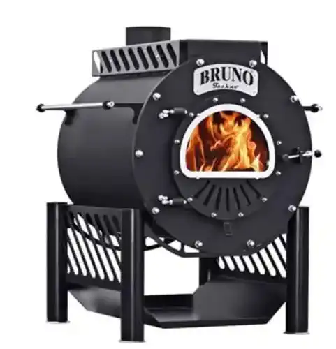 Bruno Werkstattofen Techno mit Kochplatte und Ständer, 15 kW