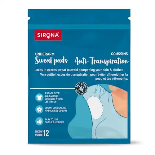 Achselpads Sirona Einweg-Achselpads für Antitranspirant und Schweißschutz
