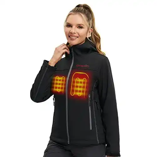 Beheizbare Jacke für Damen von Conqueco – Komfortable und funktionale Heizjacke