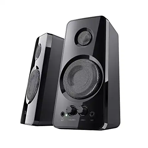Trust Tytan 2.0 Lautsprecherset mit 36 W (18 W RMS) für PC und mobile Geräte