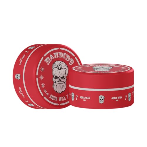 Bandido Aqua Hair Wax Nr. 7 Red 150ml Haargel für flexibles Styling