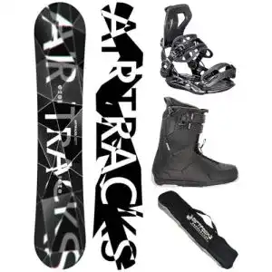 Snowboard Airtracks Set Refractions Game 155 mit breitem Board