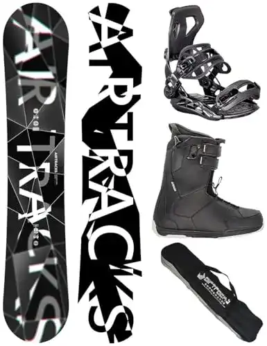 Snowboard Airtracks Set Refractions Game 155 mit breitem Board