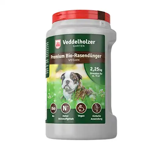 Bio-Rasendünger Veddelholzer mit Handstreuer