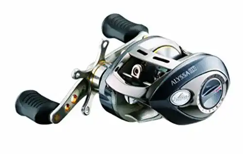 Baitcastrolle Pinnacle Alyssa XLT mit 6,2:1 Übersetzungsverhältnis