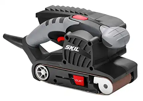 Bandschleifer Skil 1215 AA, 650 W, 76 x 457 mm mit automatischer Bandzentrierung