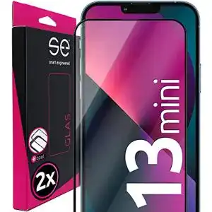 Panzerglas für iPhone 13 Mini – 2 x Smart Engineered Schutzfolie