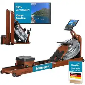 Skandika Wasserrudergerät Nytta mit 45° Tank aus Holz