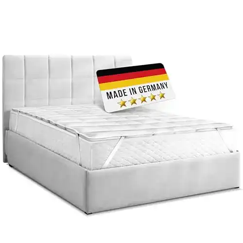 Rosenkern Matratzentopper 140×200 aus deutscher Qualität